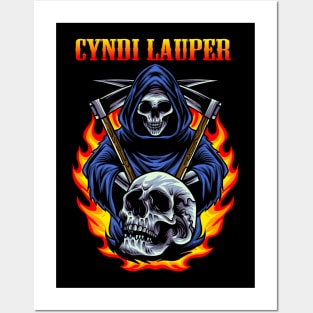 LAUPER AND THE CYNDI BAND Posters and Art